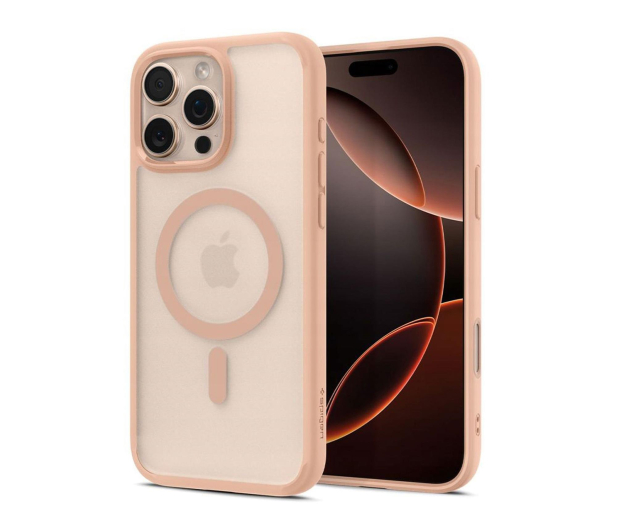 SPIGEN Ultra Hybrid ”T” Mag Magsafe do Iphone 16 Pro Frost Rose 8809971239028 - 1346690 - zdjęcie